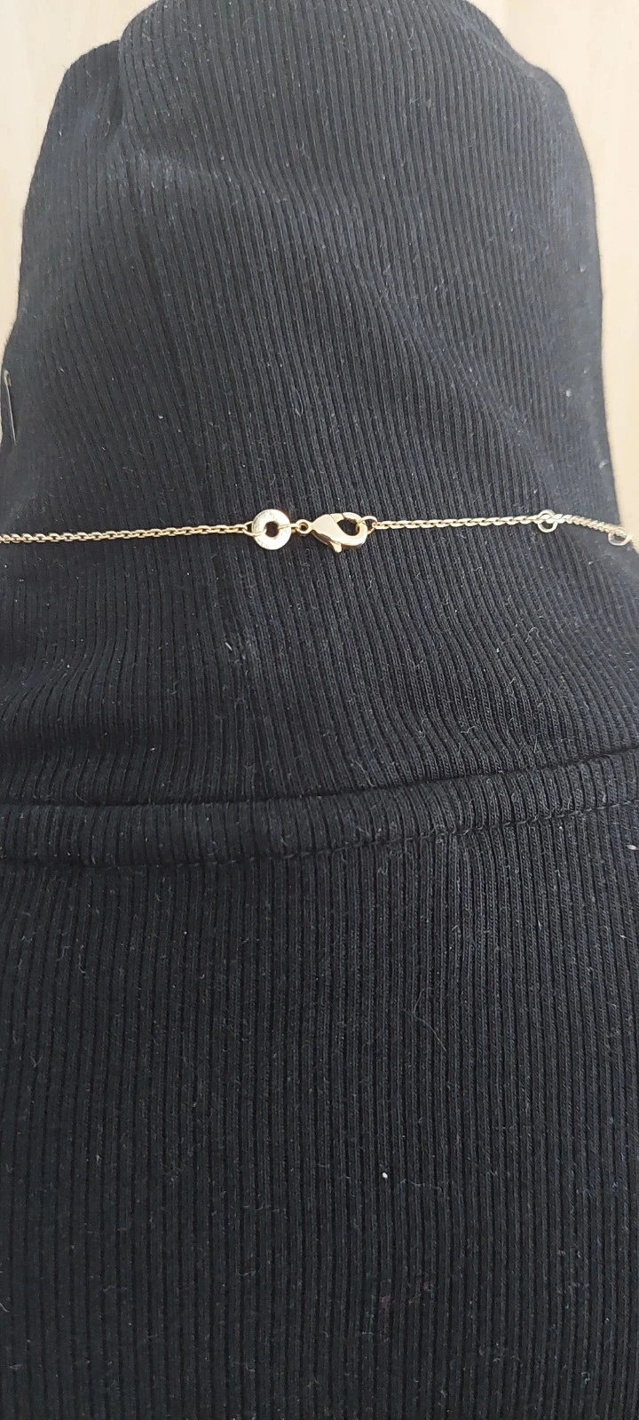 Collier Croissant de Lune / Soleil Levant – Plaqué Or 18k – Marque CN Paris – photo 4